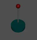 Reinforcement Learning Balance of Inverted Spherical Pendulum on Holonomic Drive
